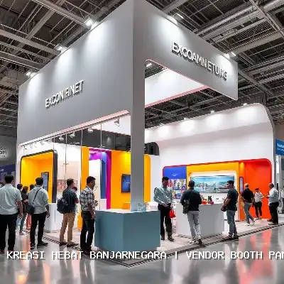 Vendor Booth Pameran Banjarnegara