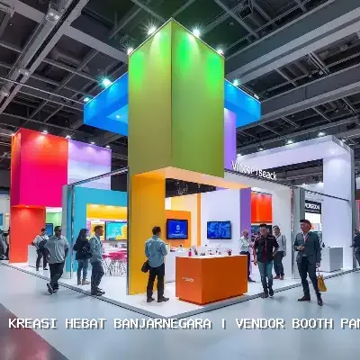 Vendor Booth Pameran Banjarnegara