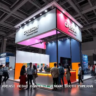 vendor booth pameran Banten