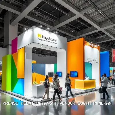 vendor booth pameran Batang