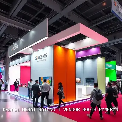 Vendor Booth Pameran Batang