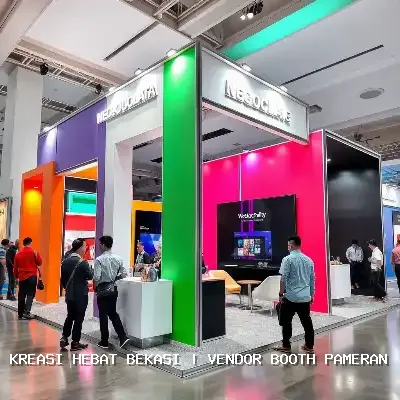Vendor Booth Pameran Bekasi: Desain Custom & Finishing Rapi