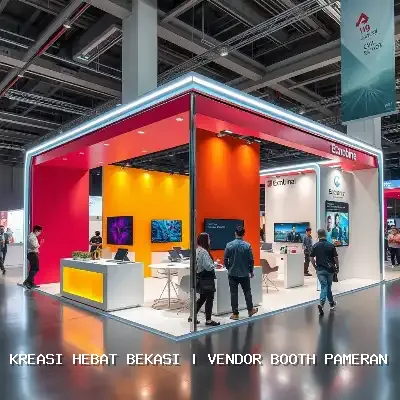 Vendor Booth Pameran Bekasi: Desain Custom & Finishing Rapi