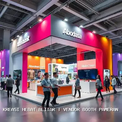 Vendor Booth Pameran Blitar – Kreasi Hebat