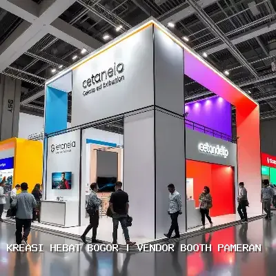 vendor booth pameran Bogor