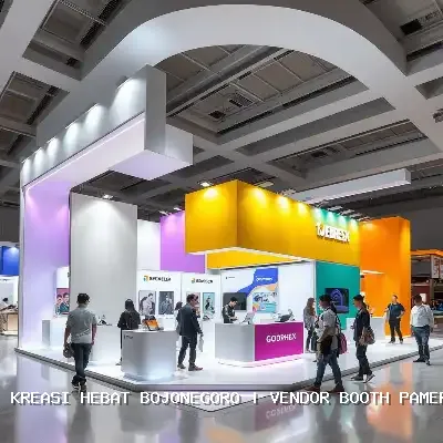 Vendor Booth Pameran Bojonegoro – Kreasi Hebat