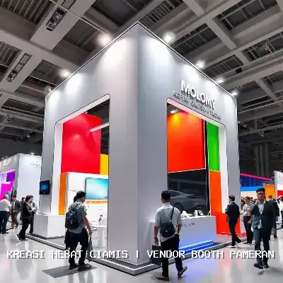 vendor booth pameran Ciamis