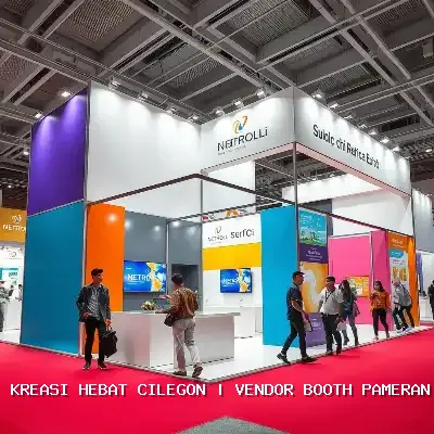 vendor booth pameran Cilegon