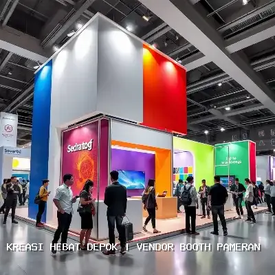Vendor Booth Pameran Depok: Desain Custom & Finishing Rapi