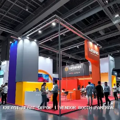 Vendor Booth Pameran Depok: Desain Custom & Finishing Rapi