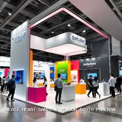 Vendor Booth Pameran Garut: Desain Custom & Finishing Rapi