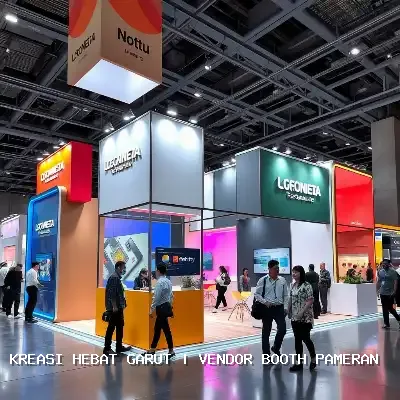 Vendor Booth Pameran Garut: Desain Custom & Finishing Rapi