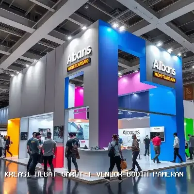 Vendor Booth Pameran Garut: Desain Custom & Finishing Rapi