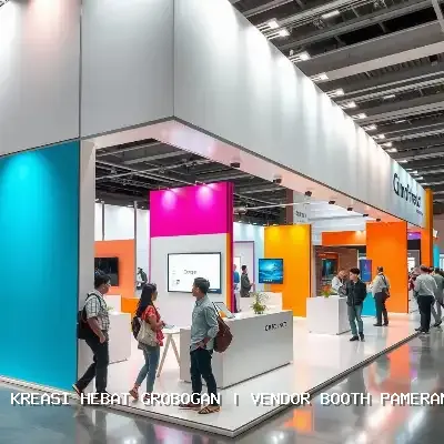 Vendor Booth Pameran Grobogan – Kreasi Hebat