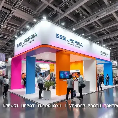 Vendor Booth Pameran Indramayu: Desain Custom & Finishing Rapi