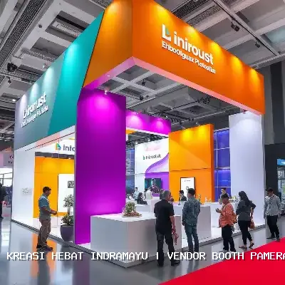 Vendor Booth Pameran Indramayu: Desain Custom & Finishing Rapi