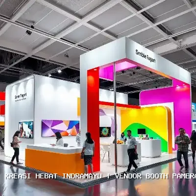 Vendor Booth Pameran Indramayu: Desain Custom & Finishing Rapi