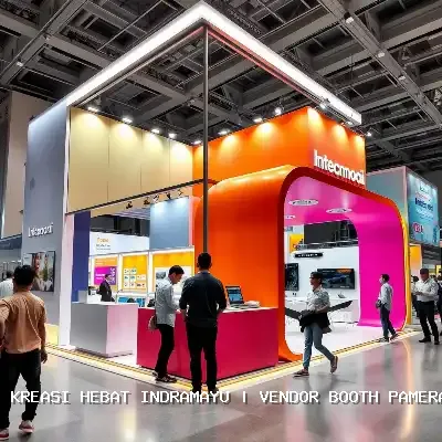 Vendor Booth Pameran Indramayu: Desain Custom & Finishing Rapi