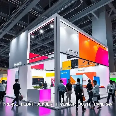 Vendor Booth Pameran Jember: Solusi Desain Booth Eksklusif