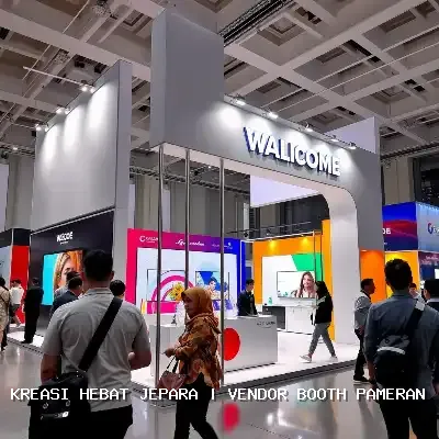 Vendor Booth Pameran Jepara