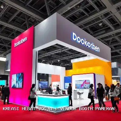 vendor booth pameran Jogja