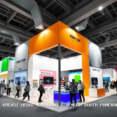 Vendor Booth Pameran Karawang: Desain Custom & Finishing Rapi