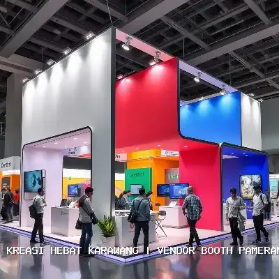 Vendor Booth Pameran Karawang: Desain Custom & Finishing Rapi