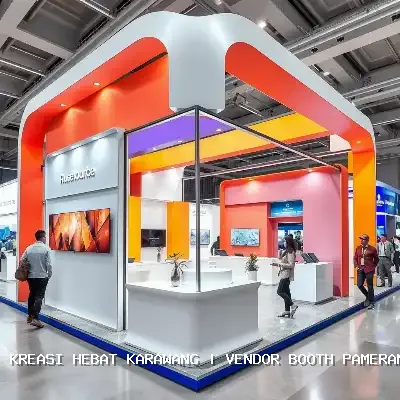 Vendor Booth Pameran Karawang: Desain Custom & Finishing Rapi