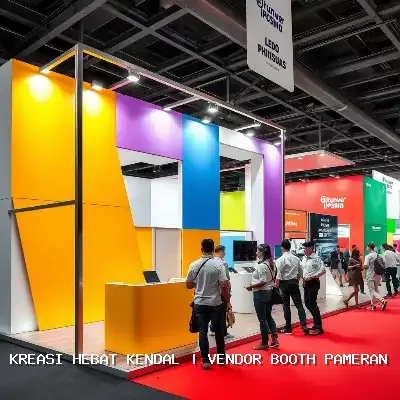 Vendor Booth Pameran Kendal yang Eksklusif dan Berkualitas