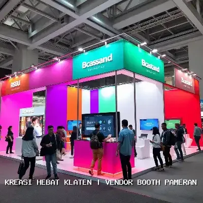 Portfolio Vendor Booth Pameran Klaten – Kreasi Hebat