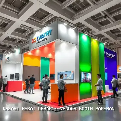 vendor booth pameran Lebak