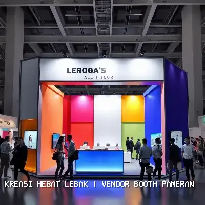Vendor Booth Pameran Lebak – Kreasi Hebat Lebak