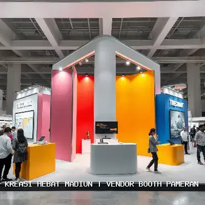Vendor Booth Pameran Madiun