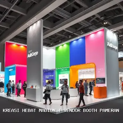 Vendor Booth Pameran Madiun