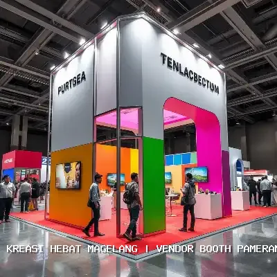 vendor booth pameran Magelang
