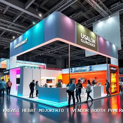 vendor booth pameran Mojokerto