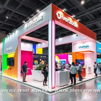 Vendor Booth Pameran Nganjuk: Solusi Desain Booth Eksklusif