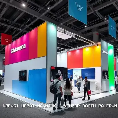 Vendor Booth Pameran Nganjuk: Solusi Desain Booth Eksklusif
