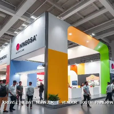 Vendor Booth Pameran Nganjuk: Solusi Desain Booth Eksklusif