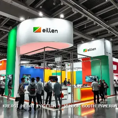Vendor Booth Pameran Pacitan – Desain Custom & Finishing Rapi