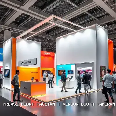 Vendor Booth Pameran Pacitan – Desain Custom & Finishing Rapi