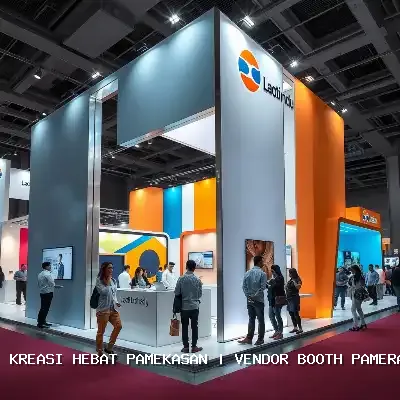 vendor booth pameran Pamekasan