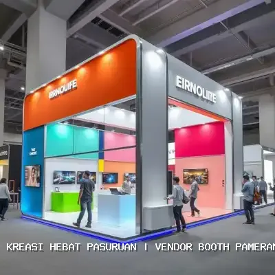 vendor booth pameran Pasuruan