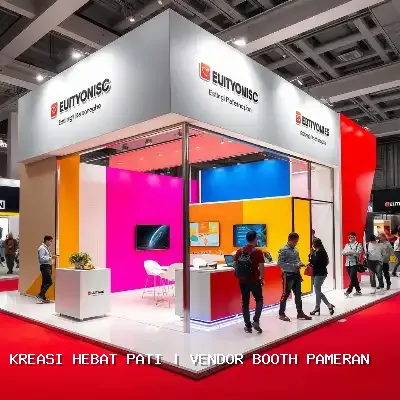 Vendor Booth Pameran Pati – Kreasi Hebat Pati