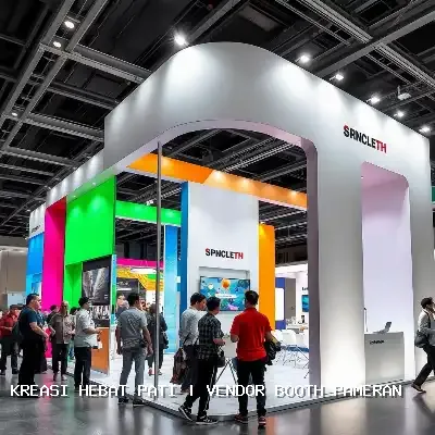 Vendor Booth Pameran Pati – Kreasi Hebat Pati