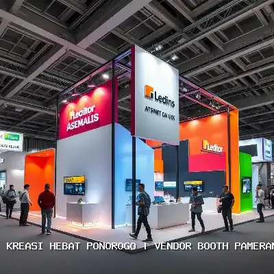 Vendor Booth Pameran Ponorogo – Kontraktor Booth Terpercaya
