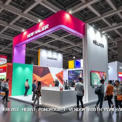 Vendor Booth Pameran Ponorogo – Kontraktor Booth Terpercaya