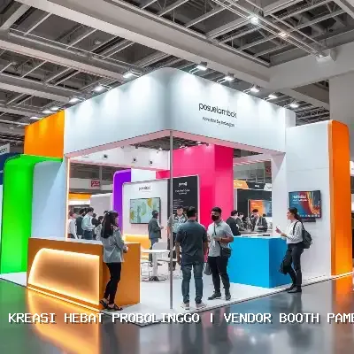 Vendor Booth Pameran Probolinggo
