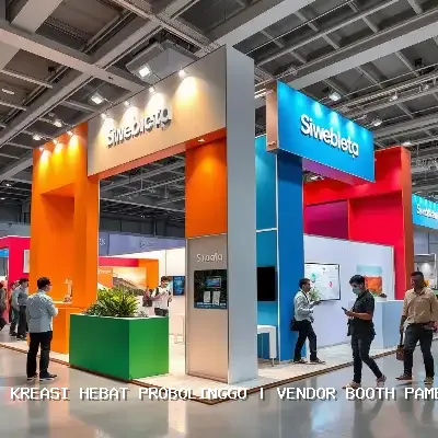 Vendor Booth Pameran Probolinggo
