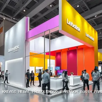 Vendor Booth Pameran Probolinggo
